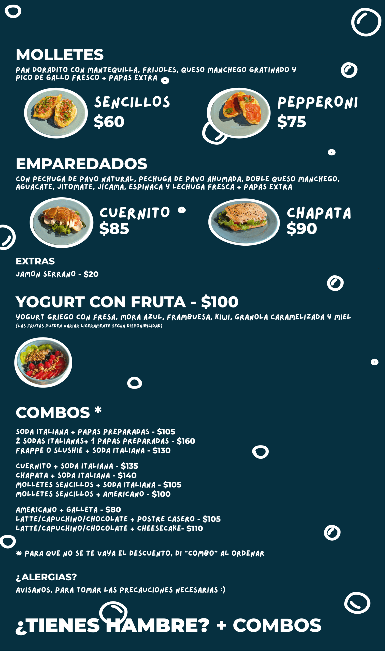 Menu Avellana Mia 604