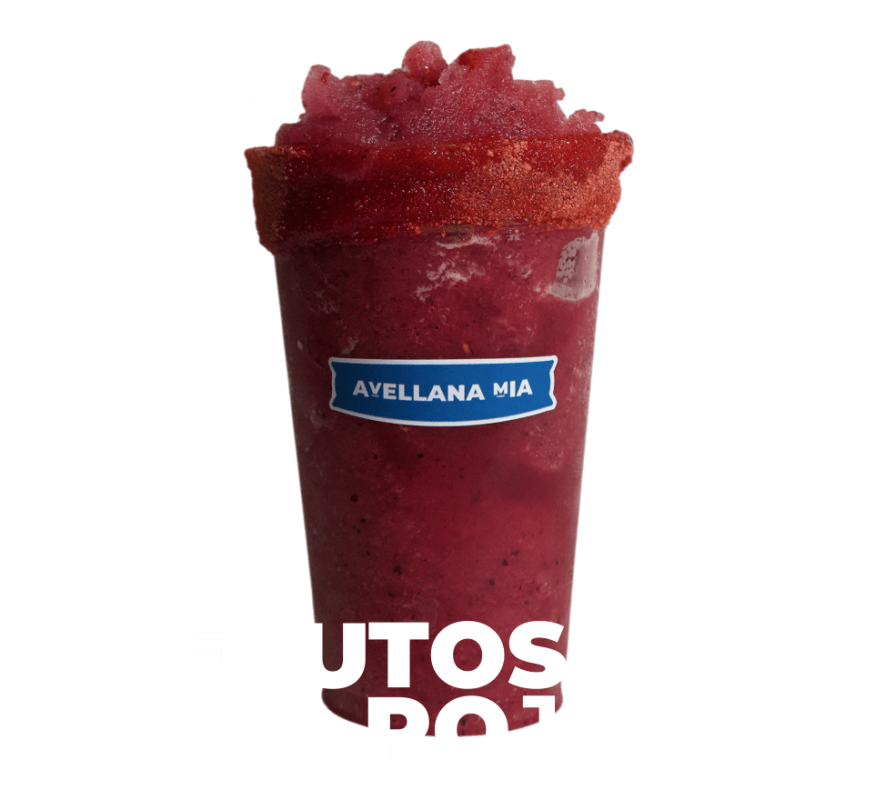 Slushie Frutos Rojos Avellana Mia